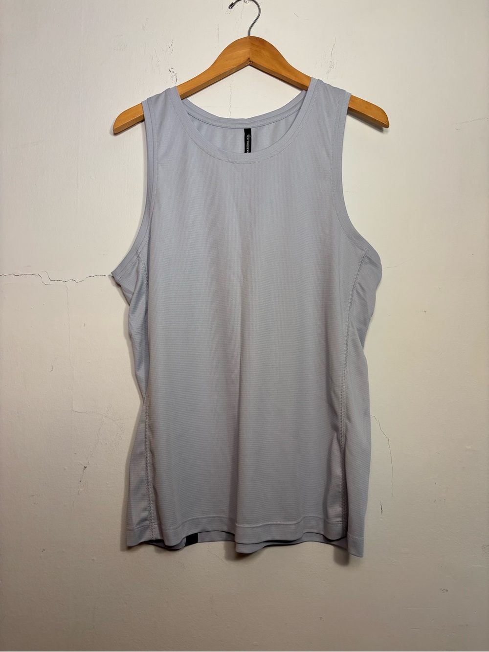 Ten Thousand Pale Gray Athletic Tank Top